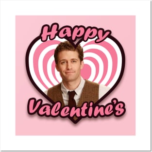 Will Schuester Happy Valentine's Posters and Art